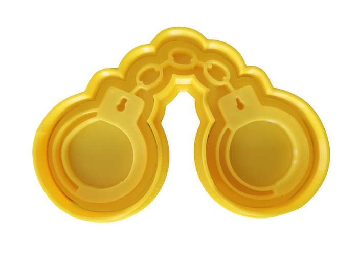 Hubbe Cookie Cutter - Police Handcuffs
