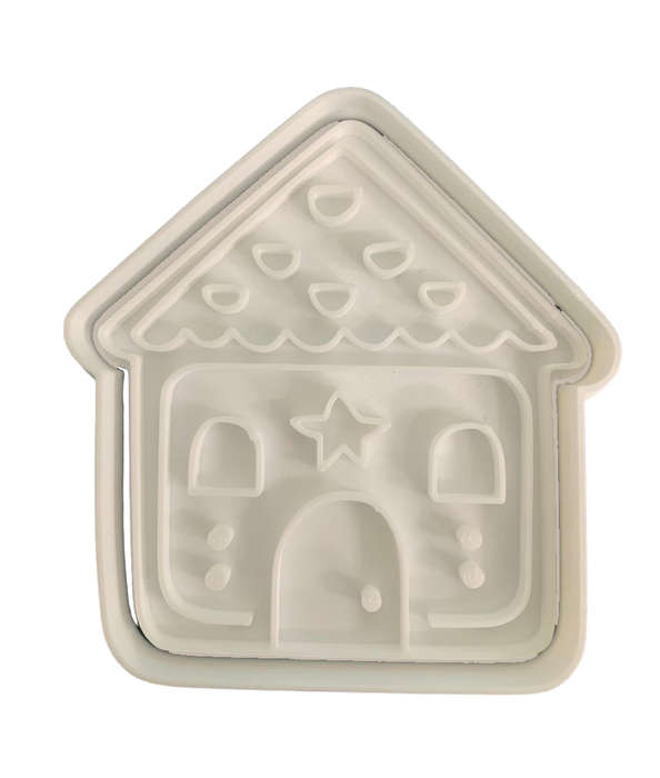 Hubbe Cookie Cutter - Gingerbread House 1