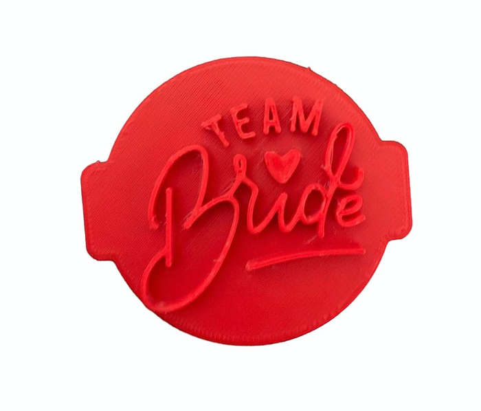 Hubbe - Cookie Embosser - Team Bride