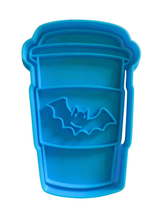Hubbe Cookie Cutter - Coffee Cup - Bat