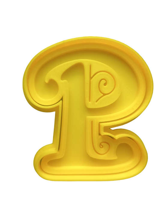 Hubbe Cookie Cutter - Gothic Letter P