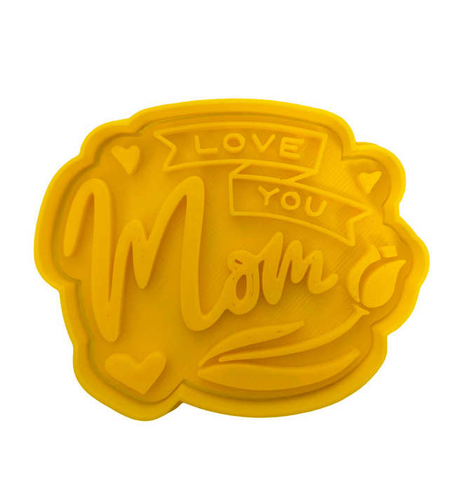 Hubbe Cookie Cutter - Love You Mom
