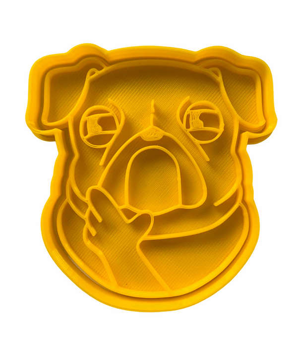 Hubbe Cookie Cutter - Thinking Pug