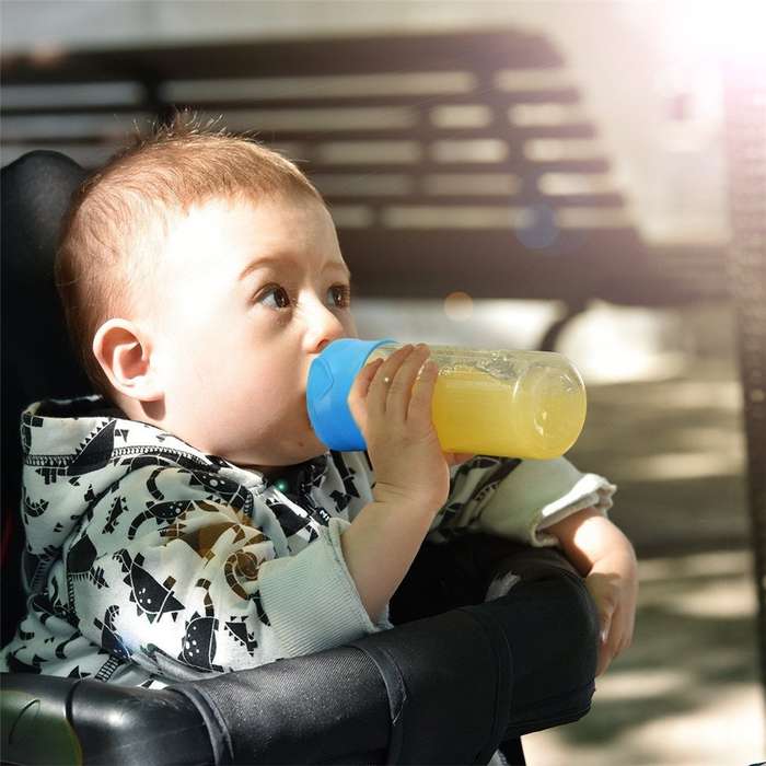 2pcs Elephant Spill Proof Food-Grade Silicone Sippy Lids for Kids
