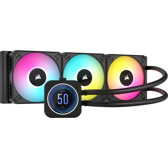 CORSAIR iCUE H150i ELITE LCD XT 360mm Liquid CPU Cooler