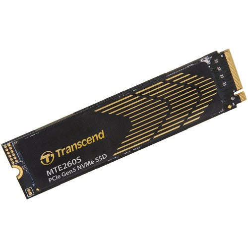 TRANSCEND 2TB MTE260S PCI-E GEN 5X4 M.2 NVMe 2280 SSD 3D NAND -14000 MB/s Read 11000 MB/s Write- ...