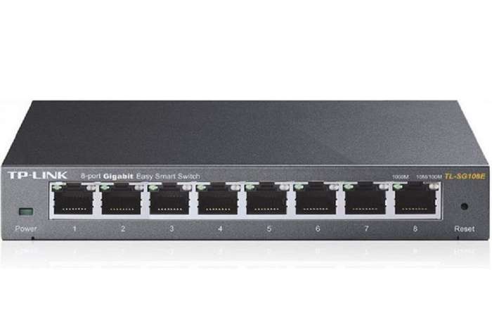 TP-Link TL-SG108E 8-Port Gigabit Easy Smart Switch