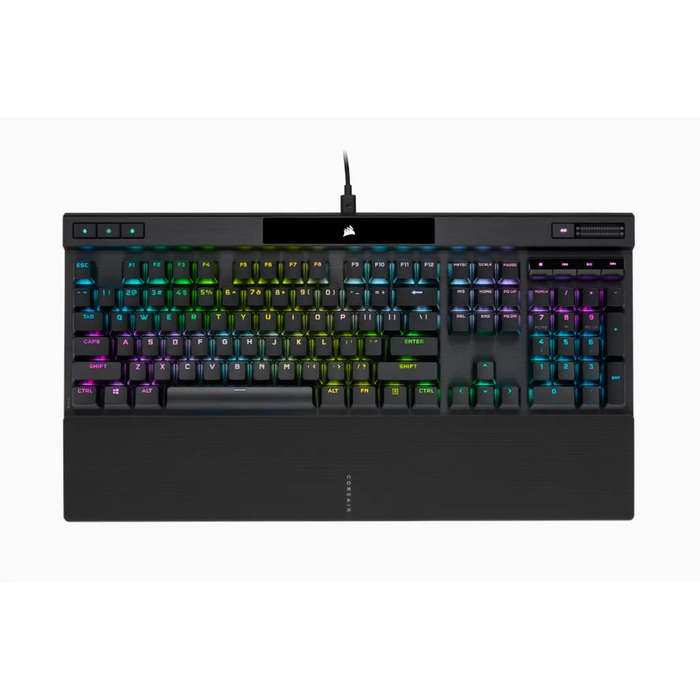 CORSAIR K70 RGB PRO Mechanical Gaming Keyboard - CHERRY MX SPEED Silver Keyswitches - Black