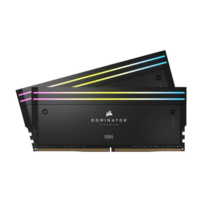CORSAIR DOMINATOR TITANIUM 32GB (2 x 16GB) DDR5 7200 CL34-44-44-96 1.45V Intel XMP - BLACK