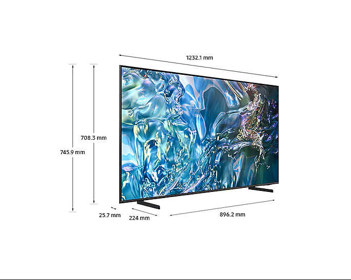 SAMSUNG SMART TV  55"  QLED  4K RESOLUTION  HDR ELITE  QUANTUM DOT TECHNOLOGY  Q ENGINE  Q CONTRA...