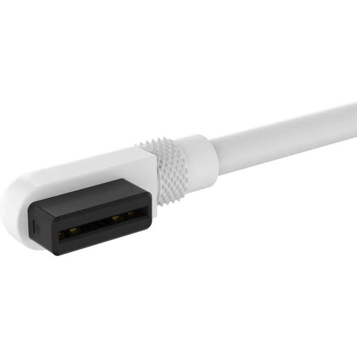 CORSAIR iCUE LINK Cable; 2x 135mm with Slim 90° connectors; White