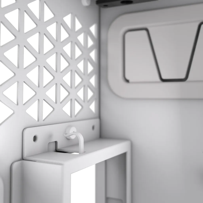 6500D Airflow Tempered Glass Super Mid-Tower; White