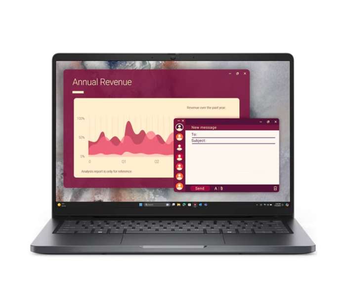 Dell Pro 14 PC14250/U5 235U/16GB/512GB SSD/14.0" FHD+/Integrated/FgrPr/FHD/IR Cam/Mic/WLAN + BT/B...