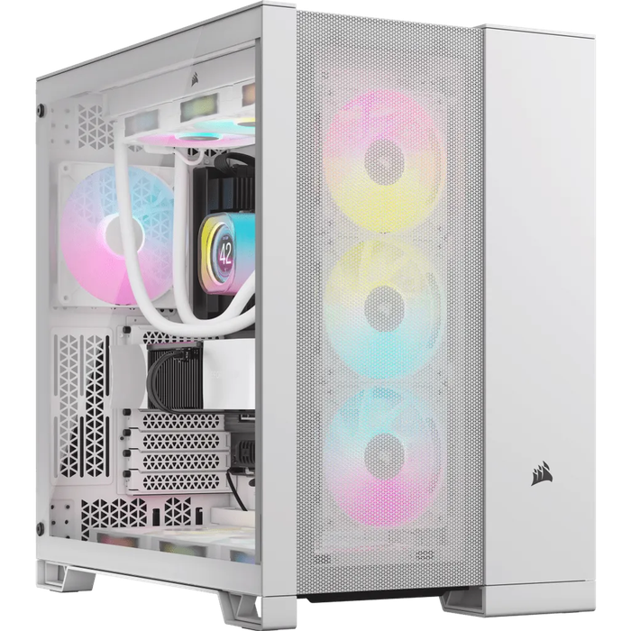 6500D Airflow Tempered Glass Super Mid-Tower; White