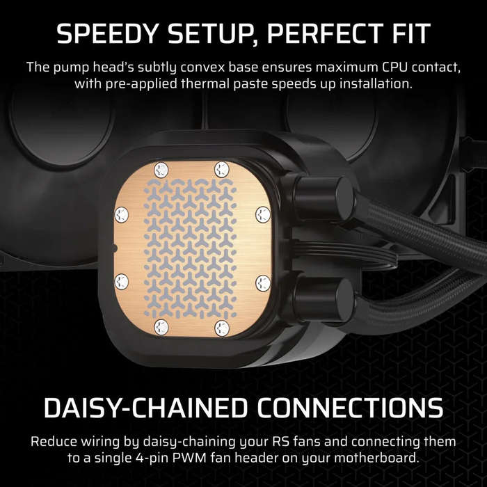CORSAIR NAUTILUS 240; 240mm Radiator; Liquid CPU Cooler