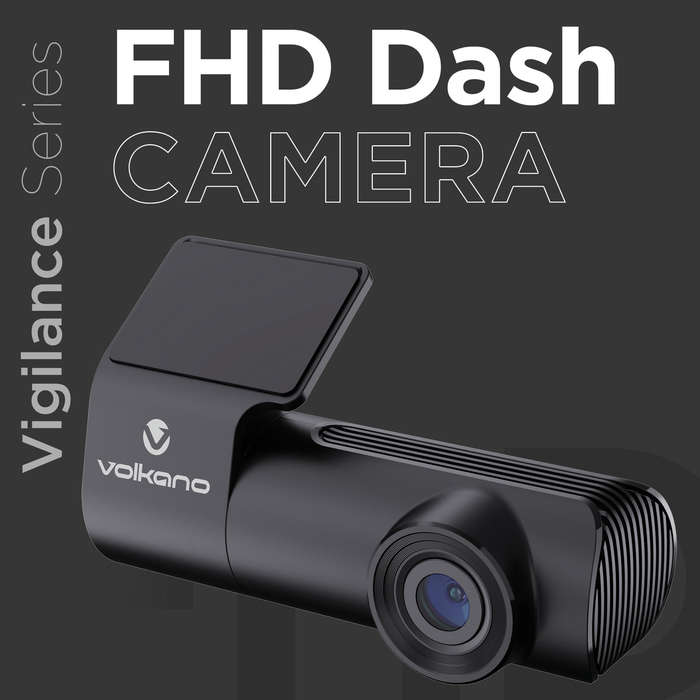Volkano Vigilance series FHD Dash camera - Black