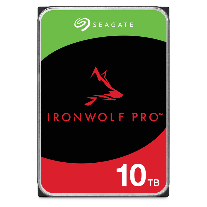 SEAGATE 10TB 3.5 IRONWOLF NAS HDD 256MB CACHE