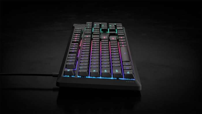Corsair K55 CORE RGB Gaming Keyboard - Black