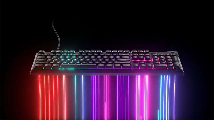 Corsair K55 CORE RGB Gaming Keyboard - Black