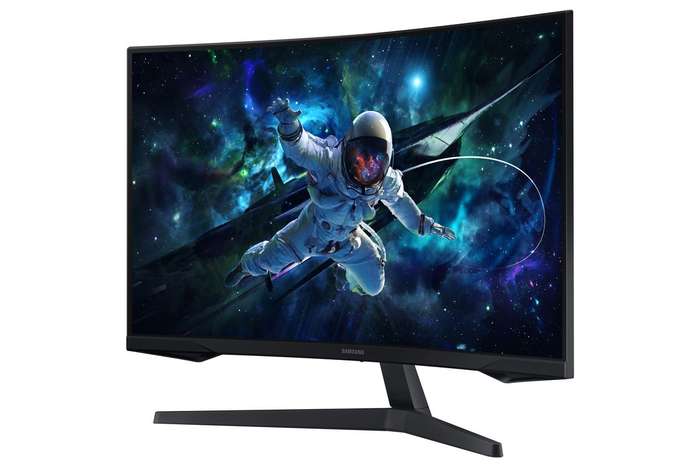SAMSUNG LS32CG552 16:9 2560 x1440 1000R Borderless VA 165Hz MPRT 1ms  FreeSync Premium  Simple