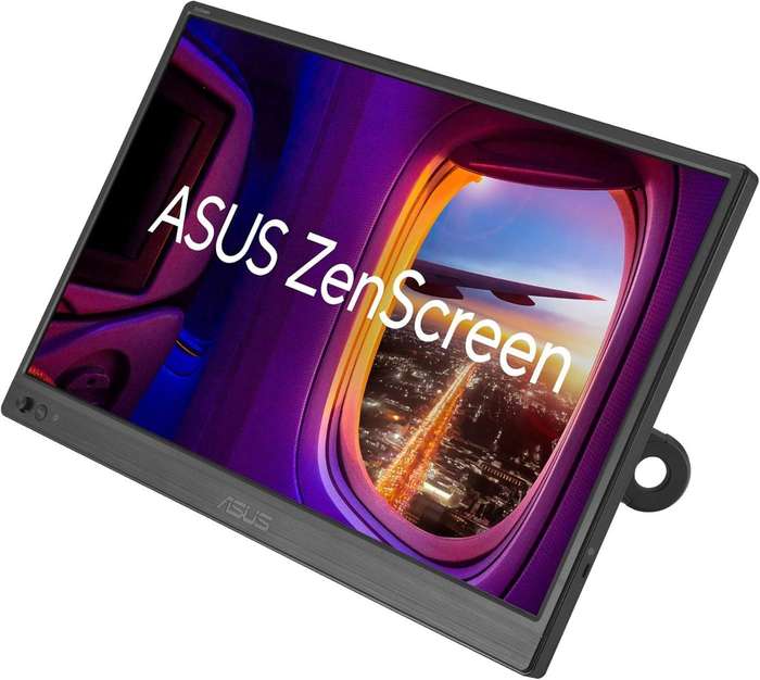 ASUS ZenScreen MB169CK Portable USB Monitor- 16 inch (15.6 inch viewable); Full HD; IPS; dual USB...