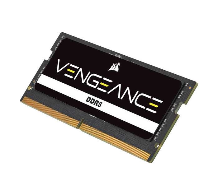 Corsair Vengeance® Series 32GB (1 x 32GB) DDR5 SODIMM 4800MHz 1.1V.