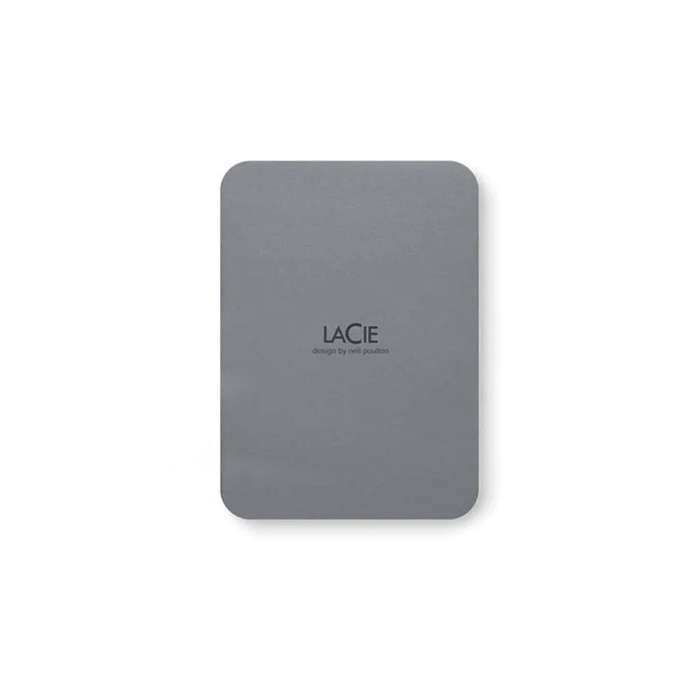 Seagate LaCie 5TB; USB-C; USB 3.1; Aluminum enclosure; Silver