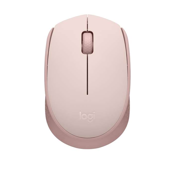 Logitech Wireless Mouse M171 (ROSE) Nano USB receiver 3 buttons optical tracking ratchet wheel 12...