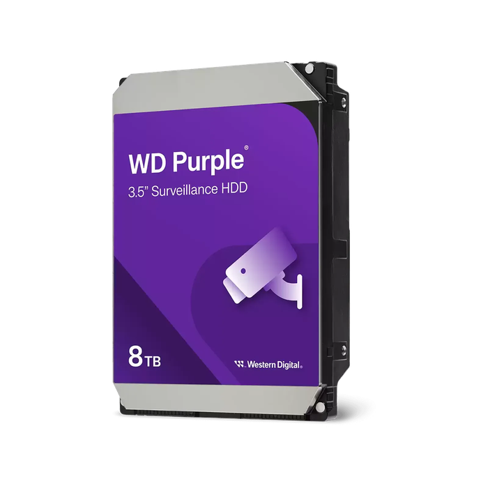 WD Purple 8TB 3.5" Surveillance 256MB Internal HDD