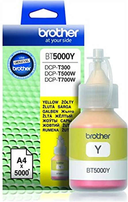 Brother Yellow Ink for DCPT310: DCPT500W/ DCPT510W/ DCPT710W and MFCT910DW