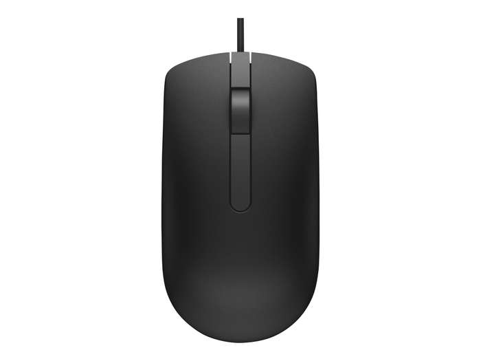 Dell Optical Mouse-MS116 - Black