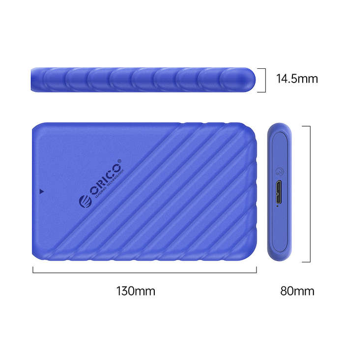 ORICO-2.5 inch USB3.0 Micro-B to USB-A Hard Drive Enclosure