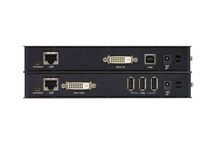 ATEN USB 2.0 DVI HDBaseT KVM Extender EX.USB/W/(US/EU/OUT) ADP. ATEN (100m).