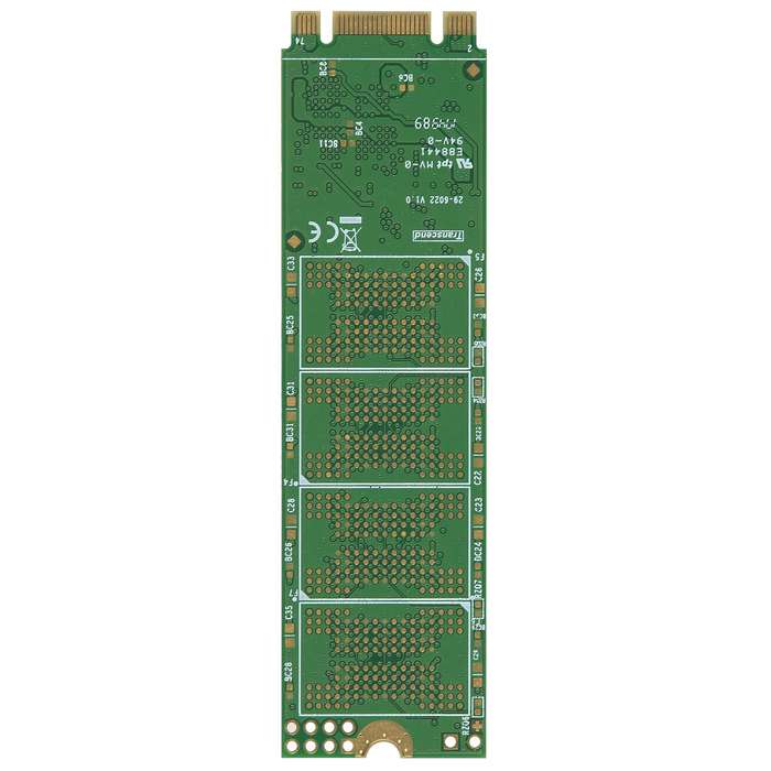 TRANSCEND 240GB MTS820 SATA3 M.2 2280 SSD - TLC - CACHELESS