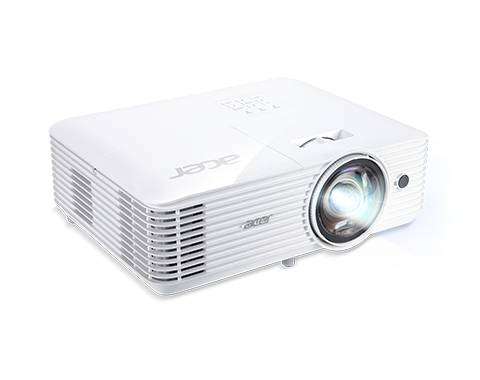 S1386WHn; DLP 3D; WXGA; 3600lm; 20000/1; HDMI; RJ45; short throw 0.5; 2.7kg; EURO EMEA