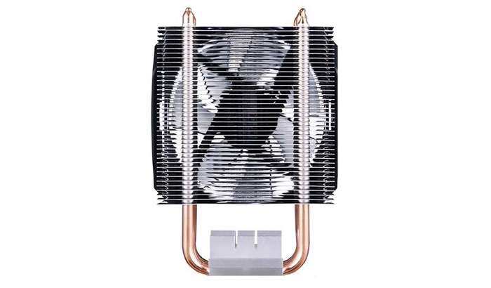 Cooler Master H410 Compact Air Tower; 92mm Red LED Fan; 4 Heat Pipes.