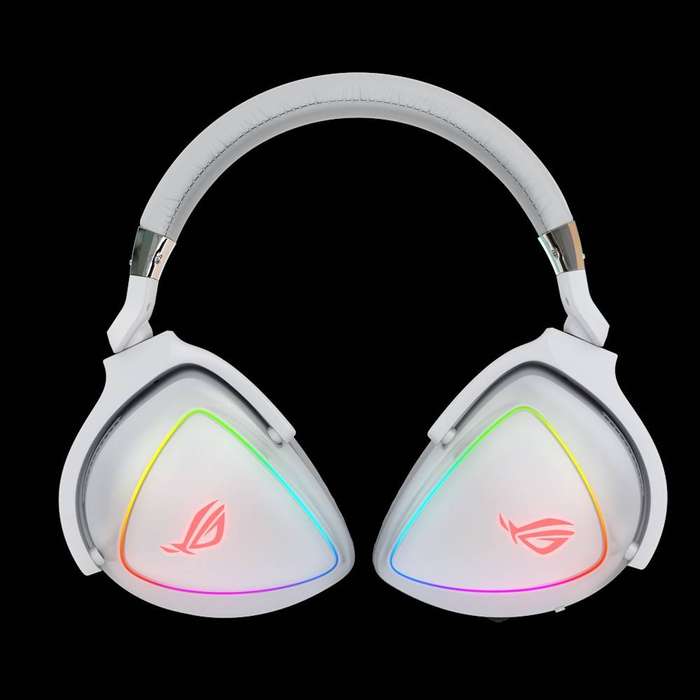 RGB gaming headset with Hi-Res ESS Quad-DAC; circular RGB lighting effect and USB-C connector for...