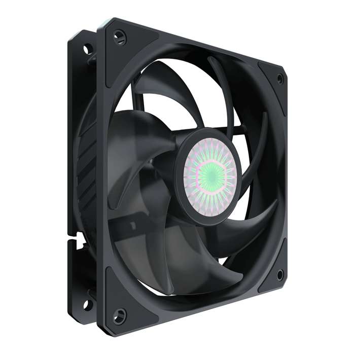 Cooler Master SickleFlow 120mm NON-RGB; New Blade Design; Enhanced Fan Frame; Sealed Bearing; 62CFM