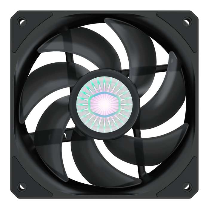 Cooler Master SickleFlow 120mm NON-RGB; New Blade Design; Enhanced Fan Frame; Sealed Bearing; 62CFM