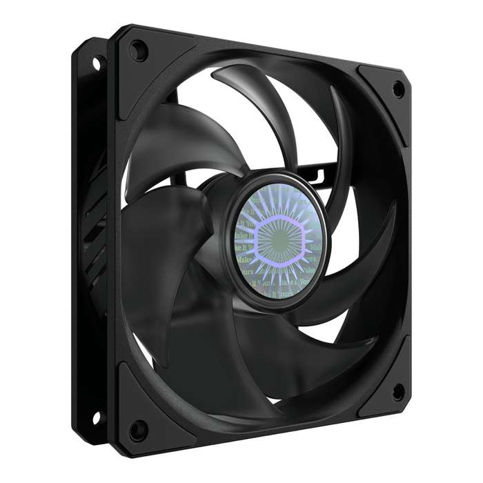 Cooler Master SickleFlow 120mm NON-RGB; New Blade Design; Enhanced Fan Frame; Sealed Bearing; 62CFM
