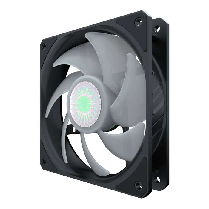Cooler Master SickleFlow 120mm NON-RGB; New Blade Design; Enhanced Fan Frame; Sealed Bearing; 62CFM
