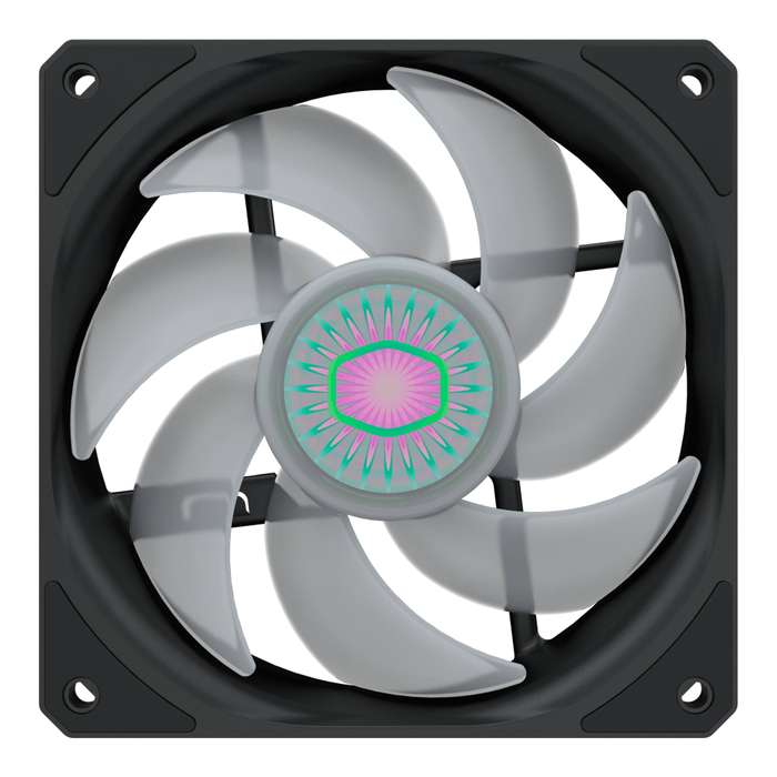 Cooler Master SickleFlow 120mm NON-RGB; New Blade Design; Enhanced Fan Frame; Sealed Bearing; 62CFM