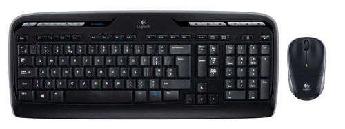 Logitech MK330 Wireless Mouse & Keyboard Combo - Black