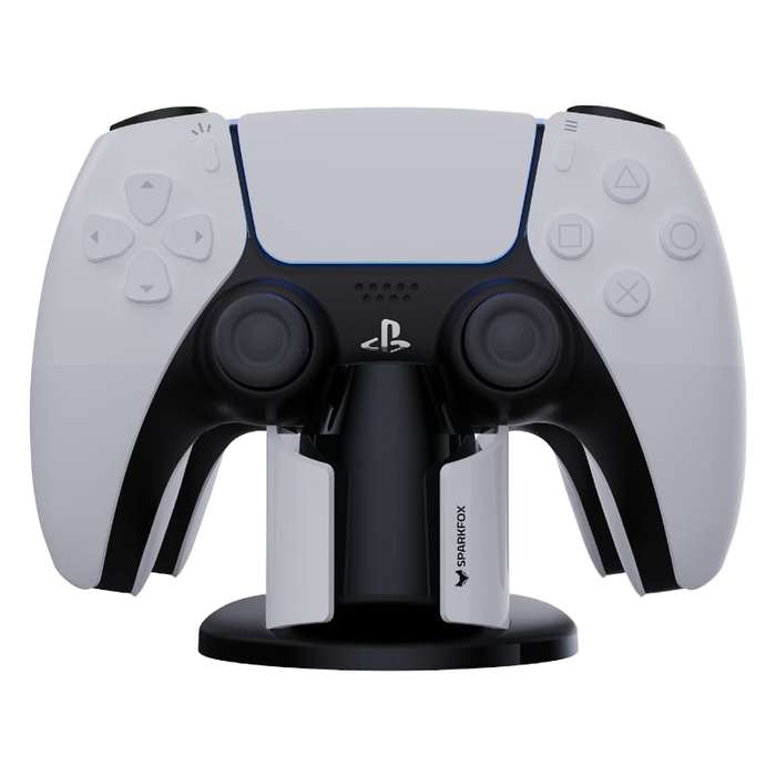 SPARKFOX PlayStation 5 Design Dual Charging Dock - White/Black (UNBOXED DEAL)