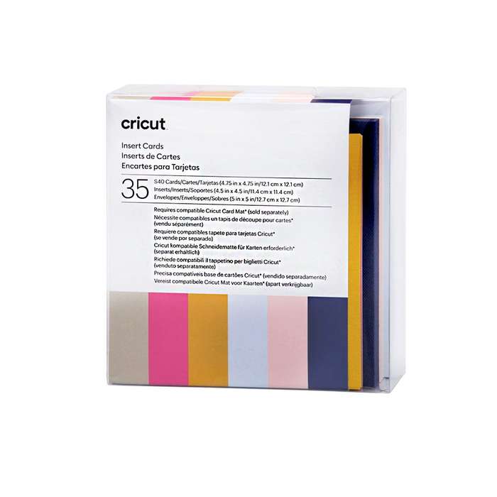 2009473 - Cricut Insert Cards Sensei S40 (12;1 Cm X 12;1 Cm) 35-Pack