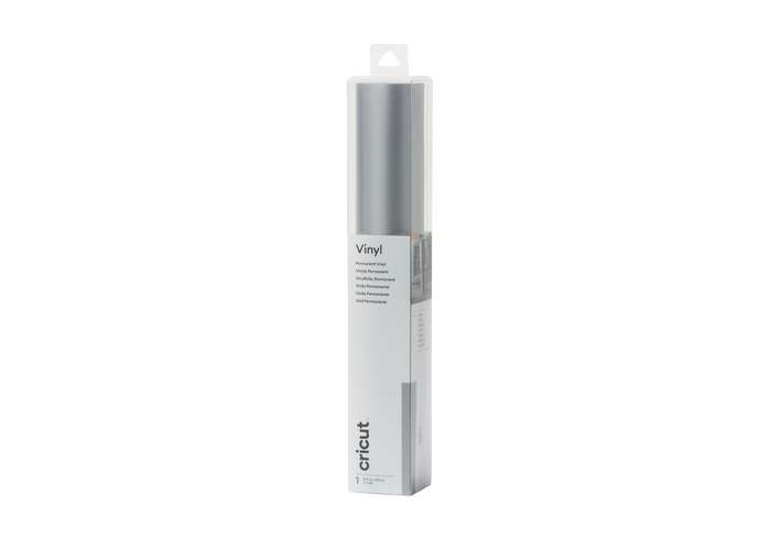 2007722 - Cricut Premium Vinyl Permanent 30x120cm (Silver) .