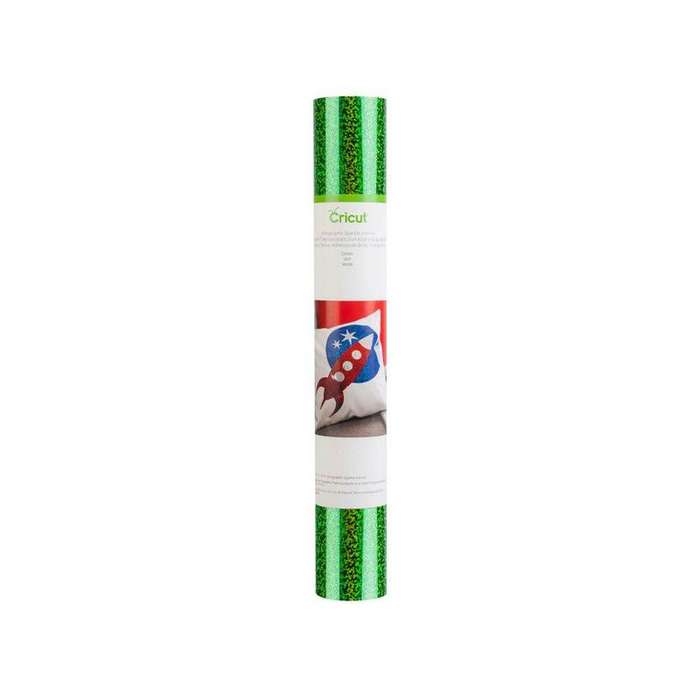 2004139: Cricut holo Sparkle Iron-On 12x24'' (Green)