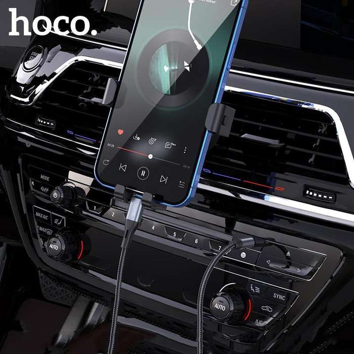 Hoco Lightning To Audio Conversion Cable - 1m