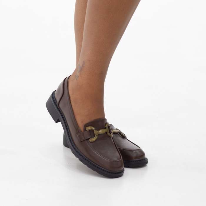 River loafer silver trim