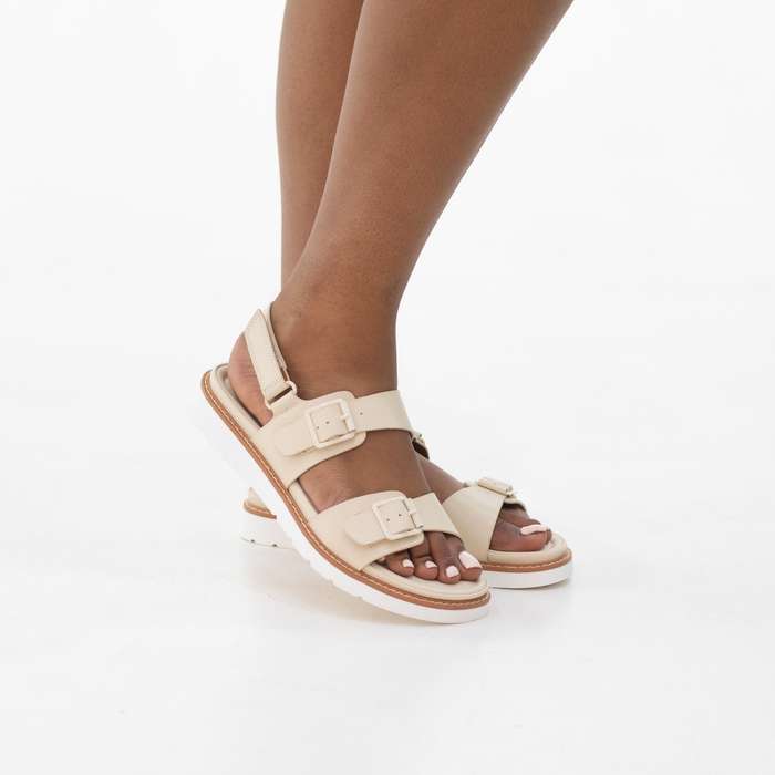 Yuka flat 2 band comfort sandal